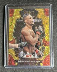 Jailton Malhadinho [Gold Disco] #104 Ufc Cards 2023 Panini Select UFC Prices