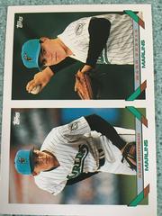 Matt Skeels/Ryan Whitman Baseball Cards 1993 Topps Prices