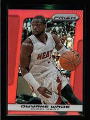 Dwyane Wade [Red Prizm] Basketball Cards 2013 Panini Prizm Prices