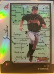 Jim Thome [Refractor] #56 Baseball Cards 1998 Bowman Chrome International Prices