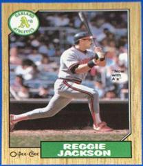Reggie Jackson #300 Baseball Cards 1987 O Pee Chee Prices