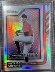 Grayson Rodriguez [Silver] #FS12 Baseball Cards 2023 Panini Prizm Future Supers Prices