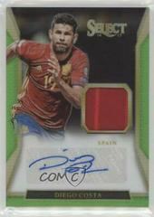 Diego Costa [Neon Green] #JA-DC Soccer Cards 2016 Panini Select Jersey Autographs Prices