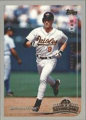 Brady Anderson Baseball Cards 1999 Topps Opening Day Prices