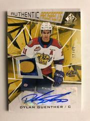 Dylan Guenther [Gold Autograph Patch] #18 Hockey Cards 2021 SP Game Used CHL Prices