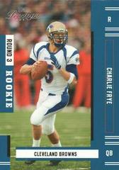 Charlie Frye Football Cards 2005 Playoff Prestige Prices