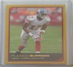 Plaxico Burress [Gold] Football Cards 2006 Bowman Prices