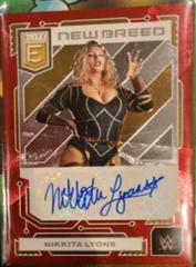 Nikkita Lyons [Red] #35 Wrestling Cards 2023 Donruss Elite WWE New Breed Autograph Prices