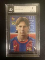 Lionel Messi [Campio Catalan] #35 Soccer Cards 2004 Panini Sports Mega Cracks Barca Prices