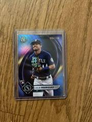 Julio Rodriguez [Blue] #41 Baseball Cards 2022 Bowman Platinum Prices