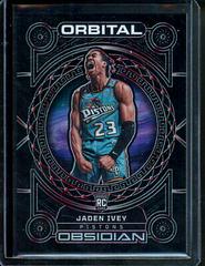 Jaden Ivey [Red] #15 Basketball Cards 2022 Panini Obsidian Orbital Prices