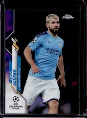 Sergio Aguero [Purple] Soccer Cards 2019 Topps Chrome UEFA Champions League Sapphire Prices