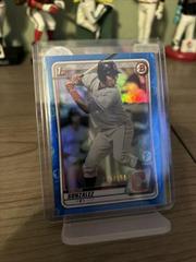 Oscar Gonzalez [Blue Foil] Baseball Cards 2020 Bowman 1st Edition Prices