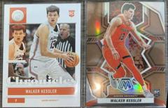 Walker Kessler [Bronze] Basketball Cards 2022 Panini Chronicles Draft Picks Mosaic Prices