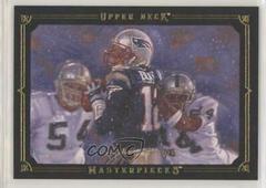 Tom Brady [Framed Black] Football Cards 2008 Upper Deck Masterpieces Prices