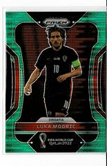 Luka Modric [Breakaway Green] Soccer Cards 2022 Panini Prizm World Cup Prices