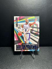 LeBron James [Sapphire] Basketball Cards 2022 Panini Court Kings Maestros Prices