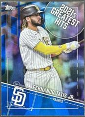 Fernando Tatis Jr. [Blue] Baseball Cards 2022 Topps 2021’s Greatest Hits Prices