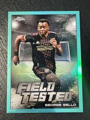 George Bello [Aqua] Soccer Cards 2022 Topps Chrome MLS Field Tested Prices