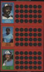 Eddie Murray, Otto Velez, Willie Aikens Baseball Cards 1981 Topps Scratch Offs Prices