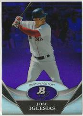 Jose Iglesias [Purple Refractor] Baseball Cards 2011 Bowman Platinum Prospects Prices