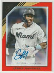 Jesus Sanchez [Orange] #YSA-JS Baseball Cards 2022 Topps Gallery Young Stars Autographs Prices
