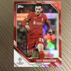 Andy Robertson [Red] Soccer Cards 2021 Topps UEFA Champions League Prices