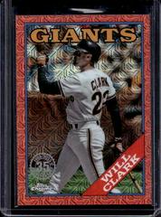 Will Clark [Orange] #T88C-35 Baseball Cards 2023 Topps Silver Pack 1988 Chrome Prices