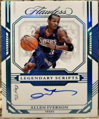 Allen Iverson [Platinum] #157 Basketball Cards 2022 Panini Flawless Prices