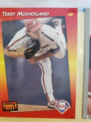 Terry Mulholland Baseball Cards 1992 Panini Donruss Triple Play Prices