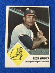 Leon Wagner #21 Baseball Cards 1963 Fleer Prices