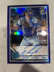 Danny Jansen [Purple] #DA Baseball Cards 2019 Panini Donruss Optic Rated Rookie Signatures Prices