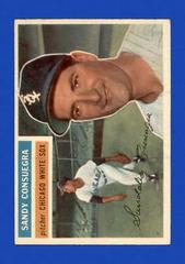 Sandy Consuegra #265 Baseball Cards 1956 Topps Prices