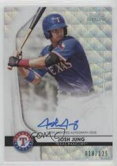 Josh Jung [Wave Refractor] #JJU Baseball Cards 2020 Bowman Sterling Prospect Autographs Prices