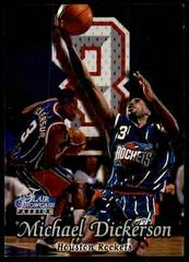 Michael Dickerson [Row 2] Basketball Cards 1998 Flair Showcase Prices
