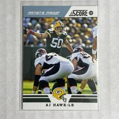 A.J. Hawk [Artists Proof] #2 Football Cards 2012 Panini Score Prices