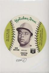 Bob Watson Baseball Cards 1977 Holiday Inn Discs Prices