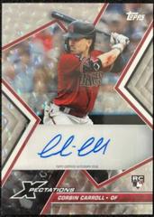 Corbin Carroll [Crackle] Baseball Cards 2023 Topps Xpectations Autographs Prices