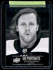 David Pastrnak [Black & White] Hockey Cards 2021 Upper Deck UD Portraits Prices