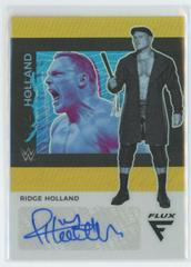 Ridge Holland [Gold] Wrestling Cards 2022 Panini Chronicles WWE Flux Autographs Prices