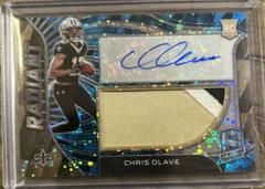 Chris Olave [Neon Blue] #RAD-COL Football Cards 2022 Panini Spectra Radiant Rookie Patch Signatures Prices