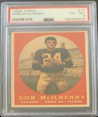 Don McIlhenny #71 Football Cards 1958 Topps Prices