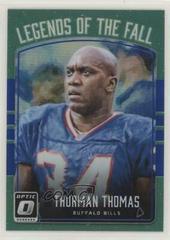 Thurman Thomas [Blue] Football Cards 2016 Panini Donruss Optic Legends of the Fall Prices