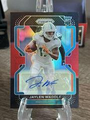 Jaylen Waddle [Signature Red] #PB-10 Football Cards 2021 Panini Chronicles Prizm Black Prices