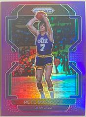 Pete Maravich [Purple Prizm] #261 Basketball Cards 2021 Panini Prizm Prices