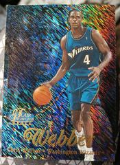 Chris webber[grace edition showstopper refractor sec2 row1 seat68] Basketball Cards 1998 Flair Showcase Prices