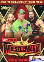 Blaster Box Wrestling Cards 2019 Topps WWE Road to Wrestlemania Prices