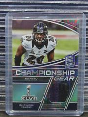 Ed Reed [Nebula] Football Cards 2022 Panini Spectra Championship Gear Prices
