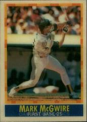 Mark McGwire Baseball Cards 1990 Sportflics Prices