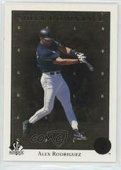 Alex Rodriguez [Gold] Baseball Cards 1998 SP Authentic Sheer Dominance Prices